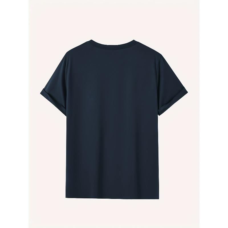 T-shirt Girocollo con Fantasia Dinosauri, Taglie Europee, con Design Divertente e Slogan, Adatta per Abbigliamento Casual