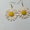 Colorful Raffia Flower Dangle Earrings: Summer Beach Style, European & American Fashion, Versatile & Exaggerated Design
