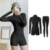 Womens UPF 50 Long Sleeve Rash Guard Swimsuit Full Body Sun Protection Diving Suit Surfing Swimming