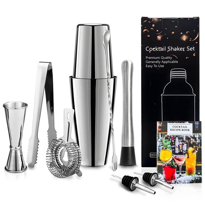 

Boston Cocktail Shaker Bartender Kit