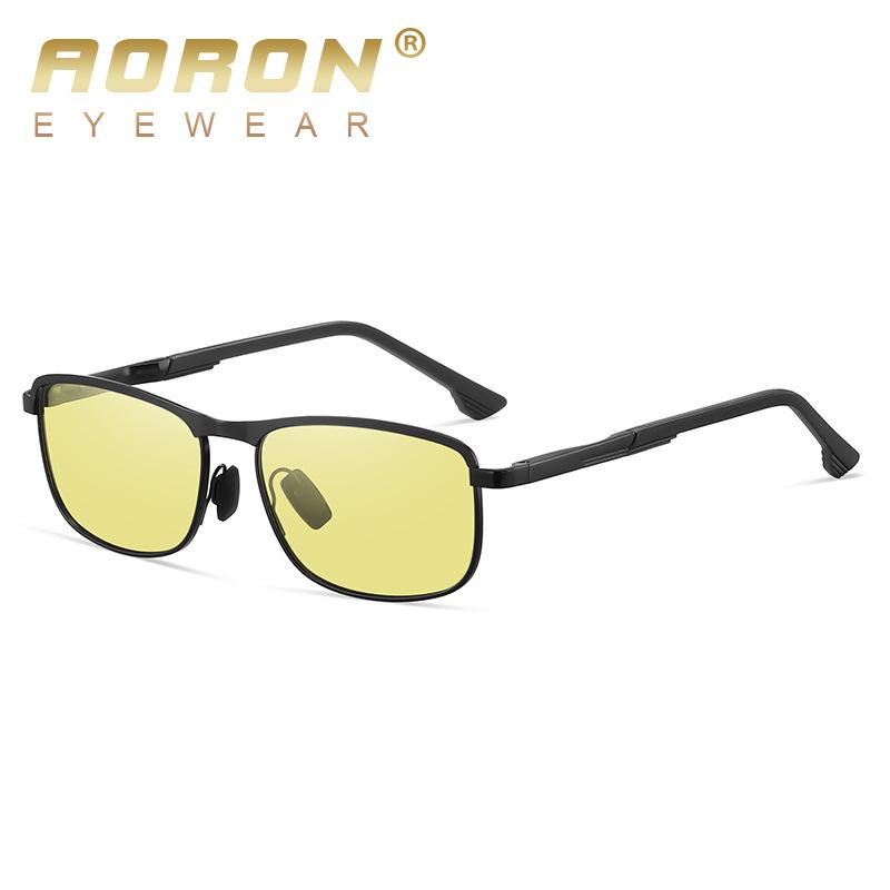 aoron Driving Polarized Sunglasses Outdoor UV Protection Discoloration Sunglasses Fashion Glasses