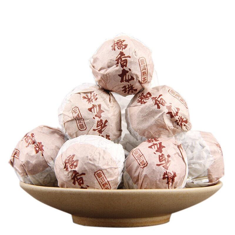 Yapışkan Pirinç Aromalı Puerh Olgun Çay Ejderha İncisi 500g Puerh Çayı Tuocha