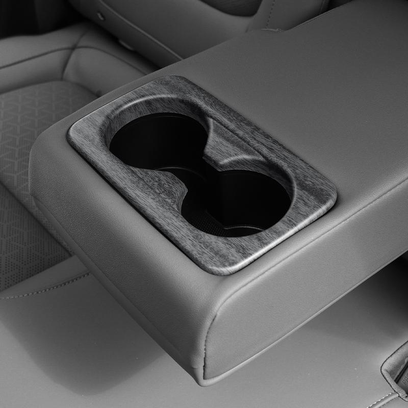 Car Rear Passenger Row Seat Water Cup Holder Cover Trim Interior For Kia EV4 2025 2026 Car Accessories LHD/RHD