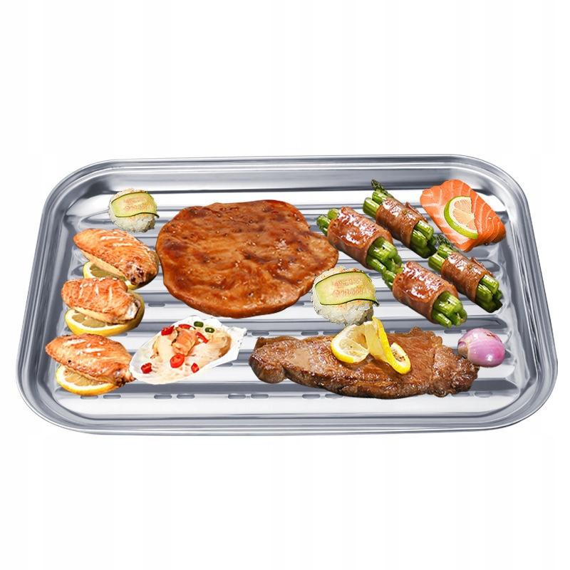 Reusable Bbq Tray, Thick, 4Mm, Steel