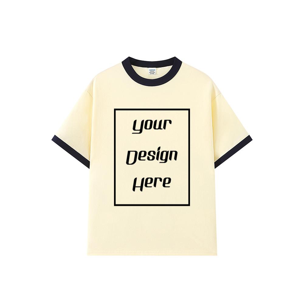 

Уличная одежда с индивидуальным принтом, женская и мужская футболка, Харадзюку, повседневный топ с круглым вырезом, короткий рукав, унисекс, 100% хлопок, групповая студенческая футболка L