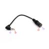 5.5mm * 2.1 2.5mm To 3.5mm(1 8 ) Positive Tip Power Supply Converter Cable for Guitar Effect
