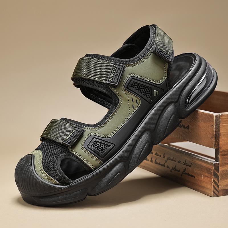 Fashion CYYTL Mens Sandals Summer Casual Shoes Beach Sneakers Outdoor Walking Comfort Luxury Designer Leather Fashion Sport Breathable