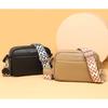 Trendy Women's Bag, Casual Wide Shoulder Strap, Fashionable and Simple Single-shoulder Crossbody Bag, Small Square Bag