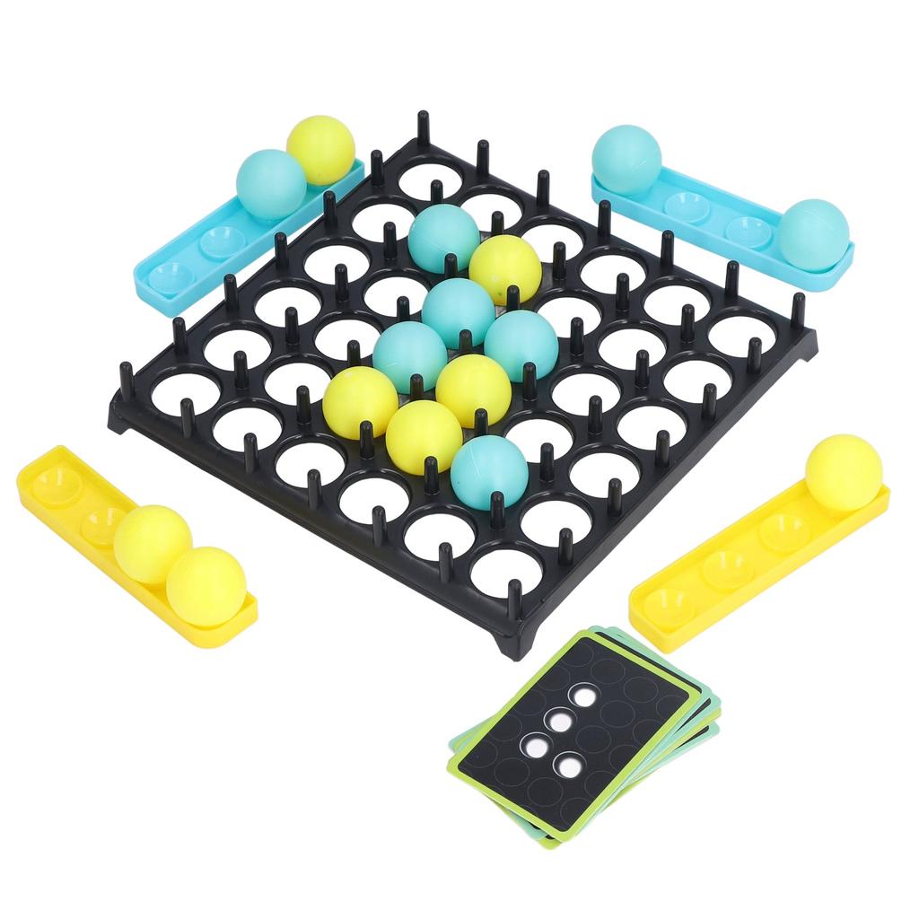 Bouncing Ball Game 2 Colors 9 Cards 16 Balls Parent Child Interactive Desktop Ball Game