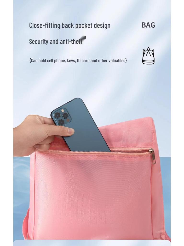 Waterproof Wet/Dry Separation Swimming Backpack for Travel and Fitness Storage