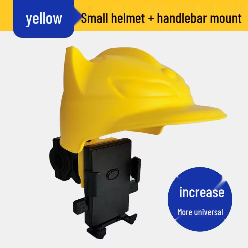 Compact Waterproof Phone Holder with Sunshade for Motorcycle, Scooter & Bicycle Riders.