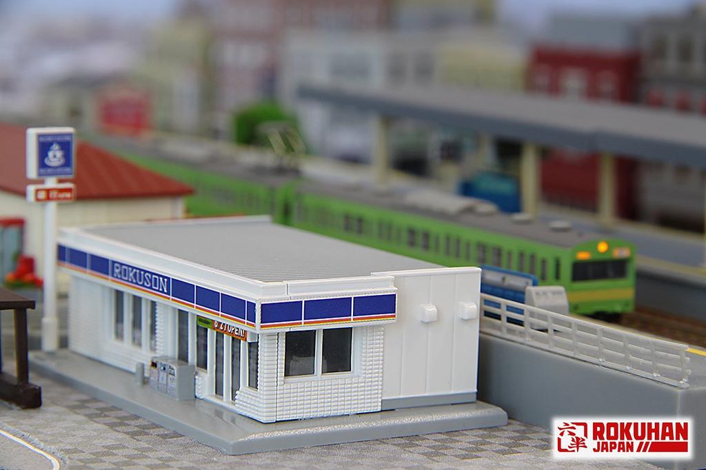 Rokuhan Z Gauge Convenience Store White S049-2