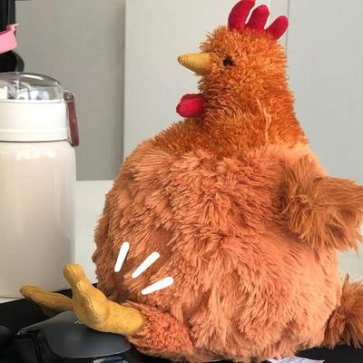 1 Stück Süßes Weiches Stofftier Huhn Haus Zimmer Dekoration Puppen Simulation Lustige Plüschhühner Spielzeug Für Kinder Geburtstag Weihnachtsgeschenke