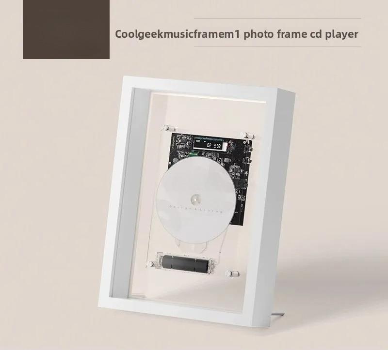 For M1 Musik-Bilderrahmen, CD-Player, Dynamische Kunst, Hängendes Bild, Bluetooth-Player, Kreativer Dekorativer