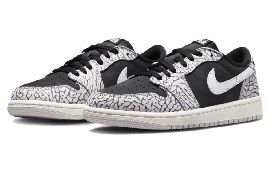 Jordan 1 Retro Low Og Black Cement Women's CZ0775-001