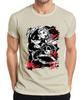 Rengoku Kimetsu No Yaiba Flames Sword Anime Fan Grunge Unisexs Tshirt
