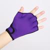 1pair Aqua Gloves Webbed Paddle Swim Gloves Fitness Water Aerobics & Swimming Resistance Training Gloves For Men Women Children