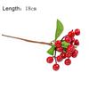 Party Wedding DIY Props Christmas Ornaments Artificial Red Berry Fake Flower Simulation Branch