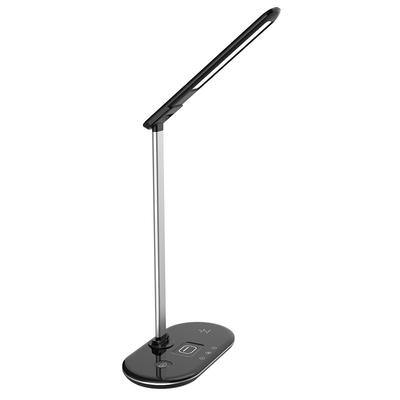 3 Lighting Modes,  LED Desk Lamp with Wireless Charger, Multi-Angle Adjustable, Stepless Brightness Adjustable, Touch Control