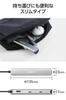 ELECOM Hub Docking Station Slim Type PD 100W Compatible 4K60Hz Compatible HDMI Compatible with MacBook MacBook iPad Gray USB-C 6-in-1 MacBook, Air,