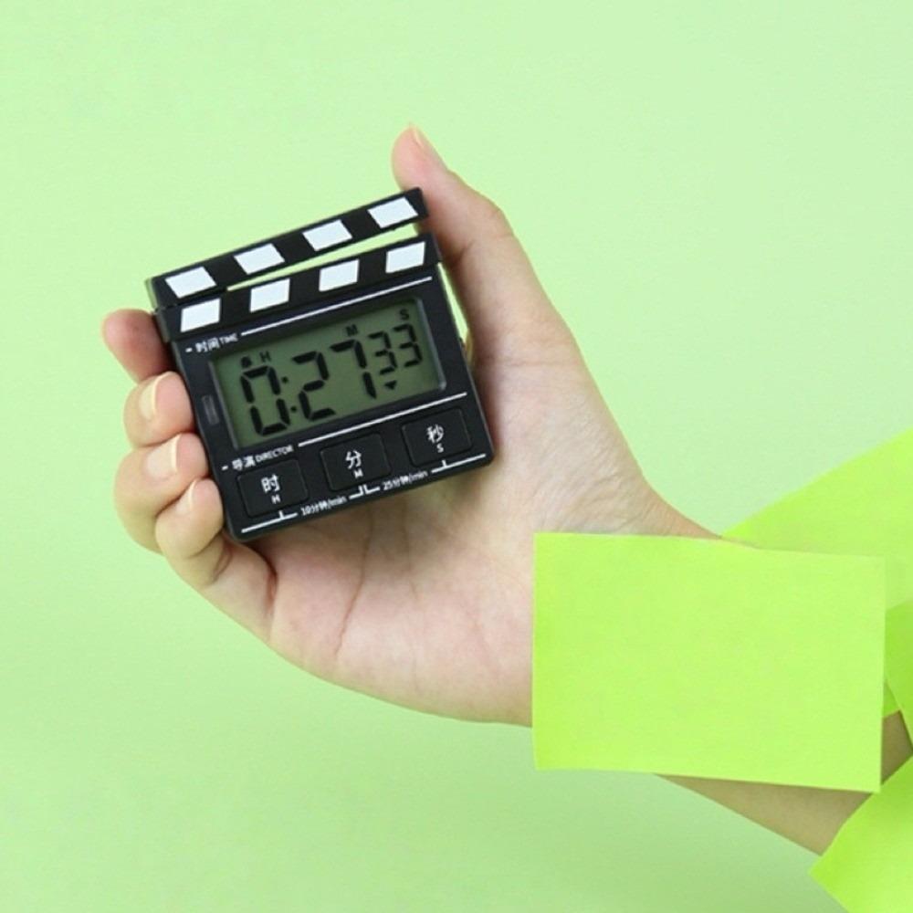 Electric Movie Clapper Board Timer Multifunctional Magnetic Cooking Timer  Teaching