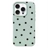 Black Polka Dot Beige Phone Case For Samsung A05S A06 07 15 16 34 35 53 54 55 S23 24 25 Ultra S24 FE A17 26 36 56 Leather Cover