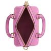 Coach Rowan 17 Metal Logo Leather Shoulder Crossbody Tote Small Women's Fuchsia