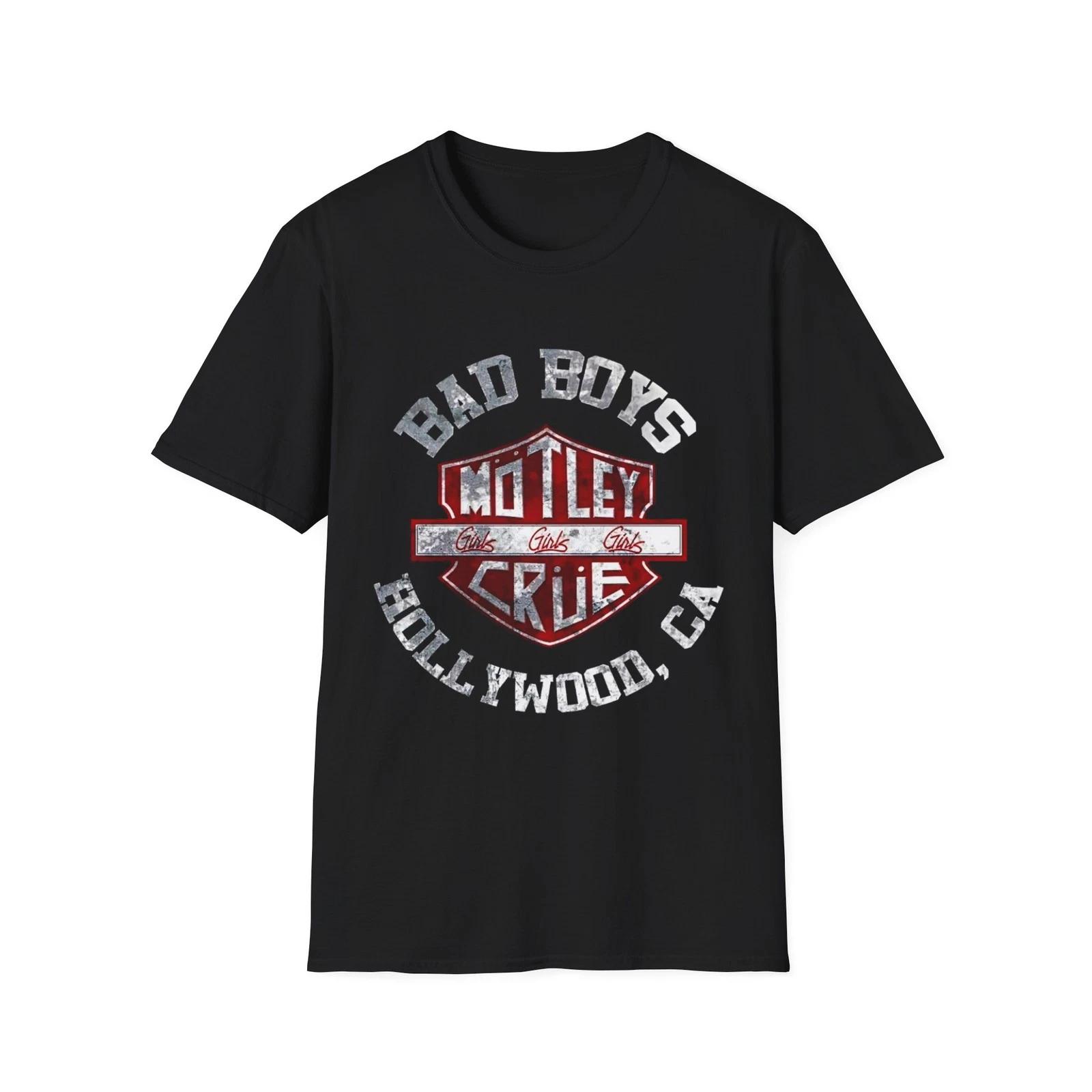 Motley Crue, Graphic T-Shirt | Rock Band Tee S