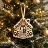 Holiday Party Decorations Christmas Tree Felt Pendant, Handmade Fabric Hanging Ornament for Decor Decoration, Seasonal Home Decoration Living