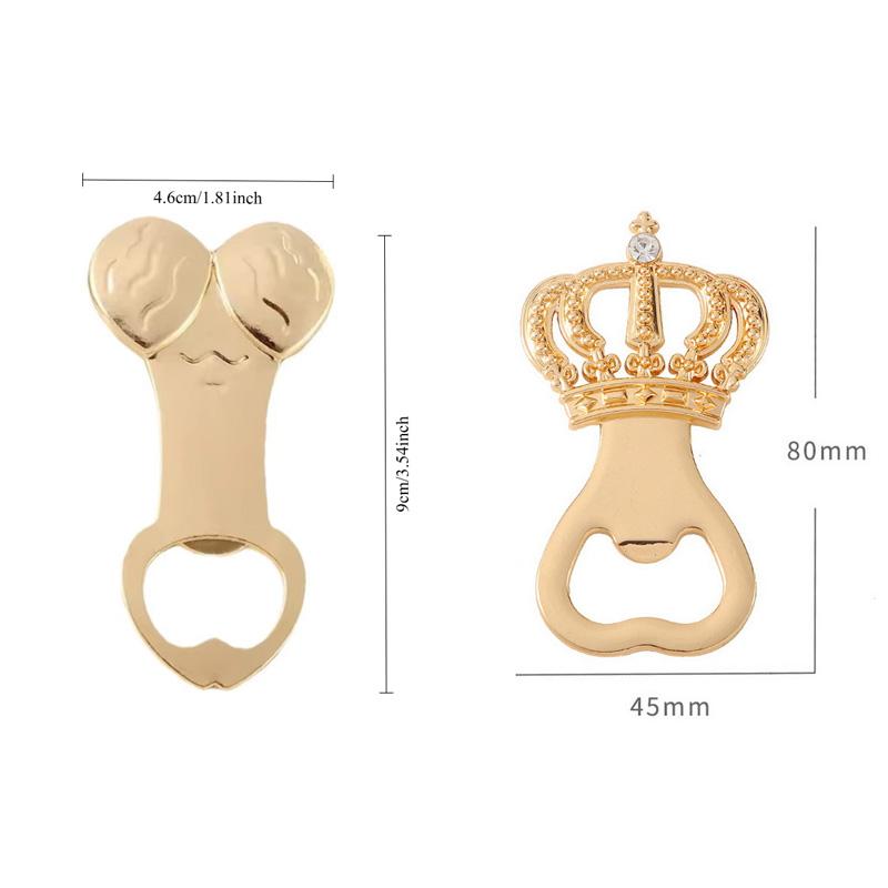 Kreativ Metall Singelfest Rolig Ölflasköppnare Praktisk Festgåva Nyhet Bar Tillbehör Personlig Gåva Köksredskap