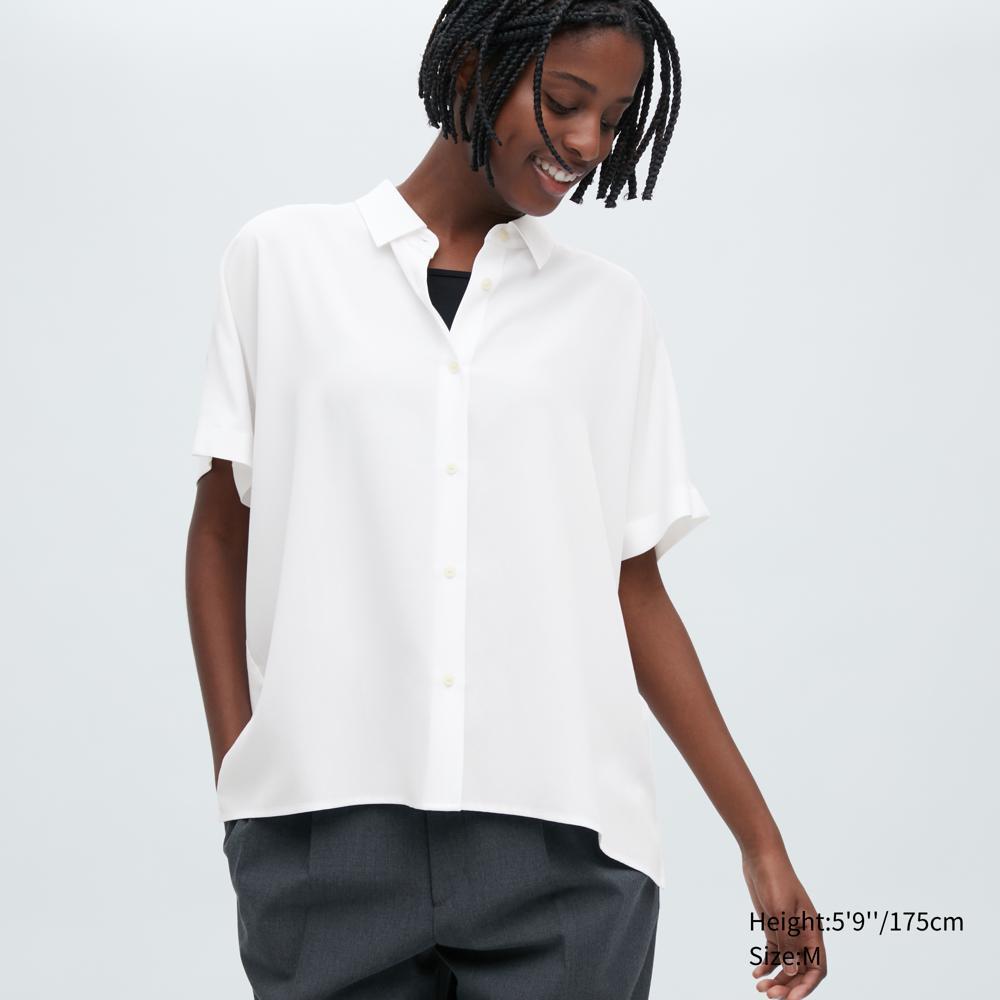 

UNIQLO Блузка из вискозы (Короткий рукав)