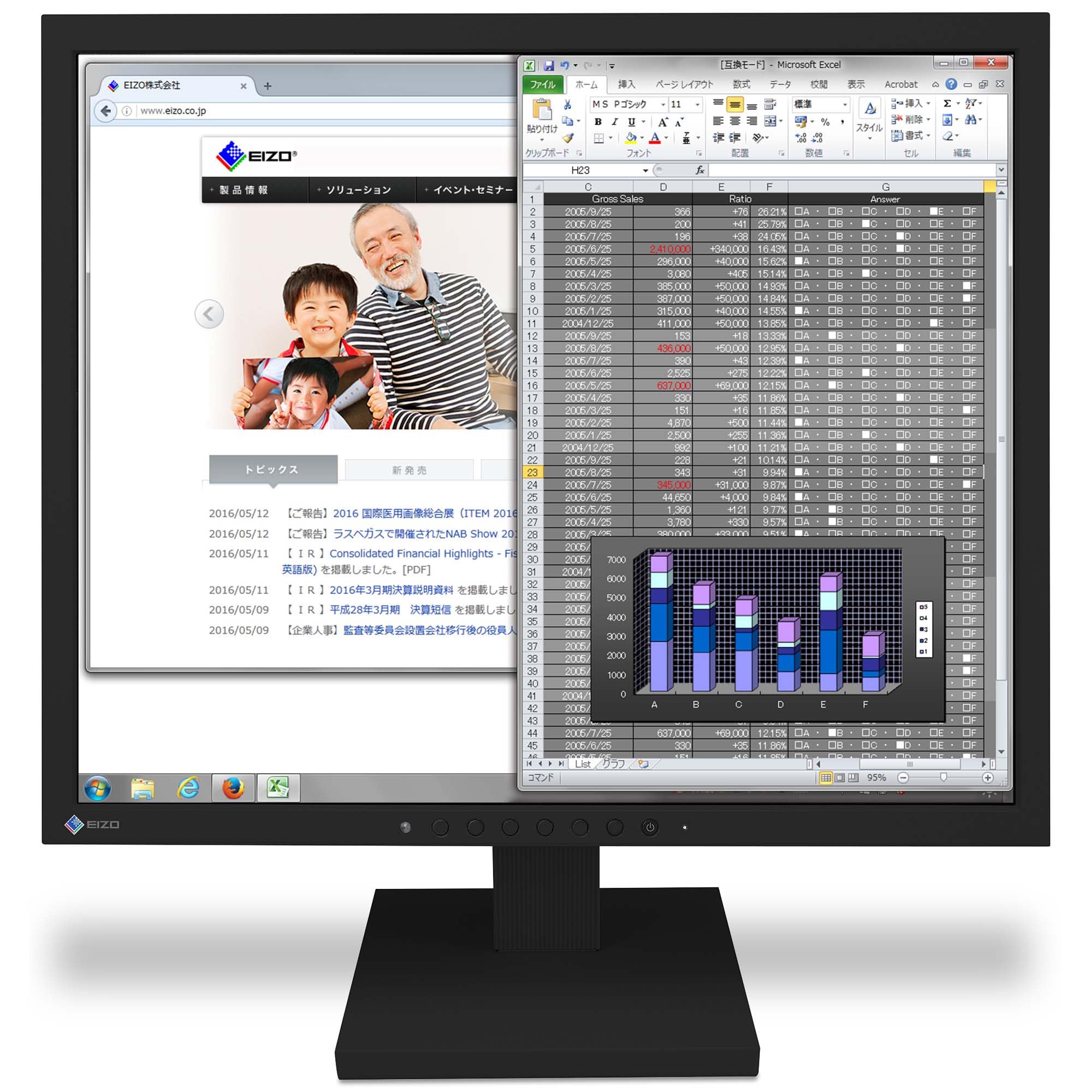 

EIZO FlexScan S1934-TBK (19.0 type monitor1280×1024square modeleye fatigue reductionblackThe warranty is valid only in Japan)