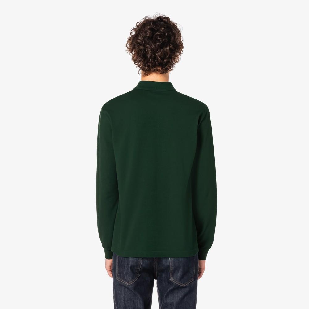 [lacoste] Men's French Regular Fit Long Sleeve Basic Polo Shirt PH732E-55NYZP