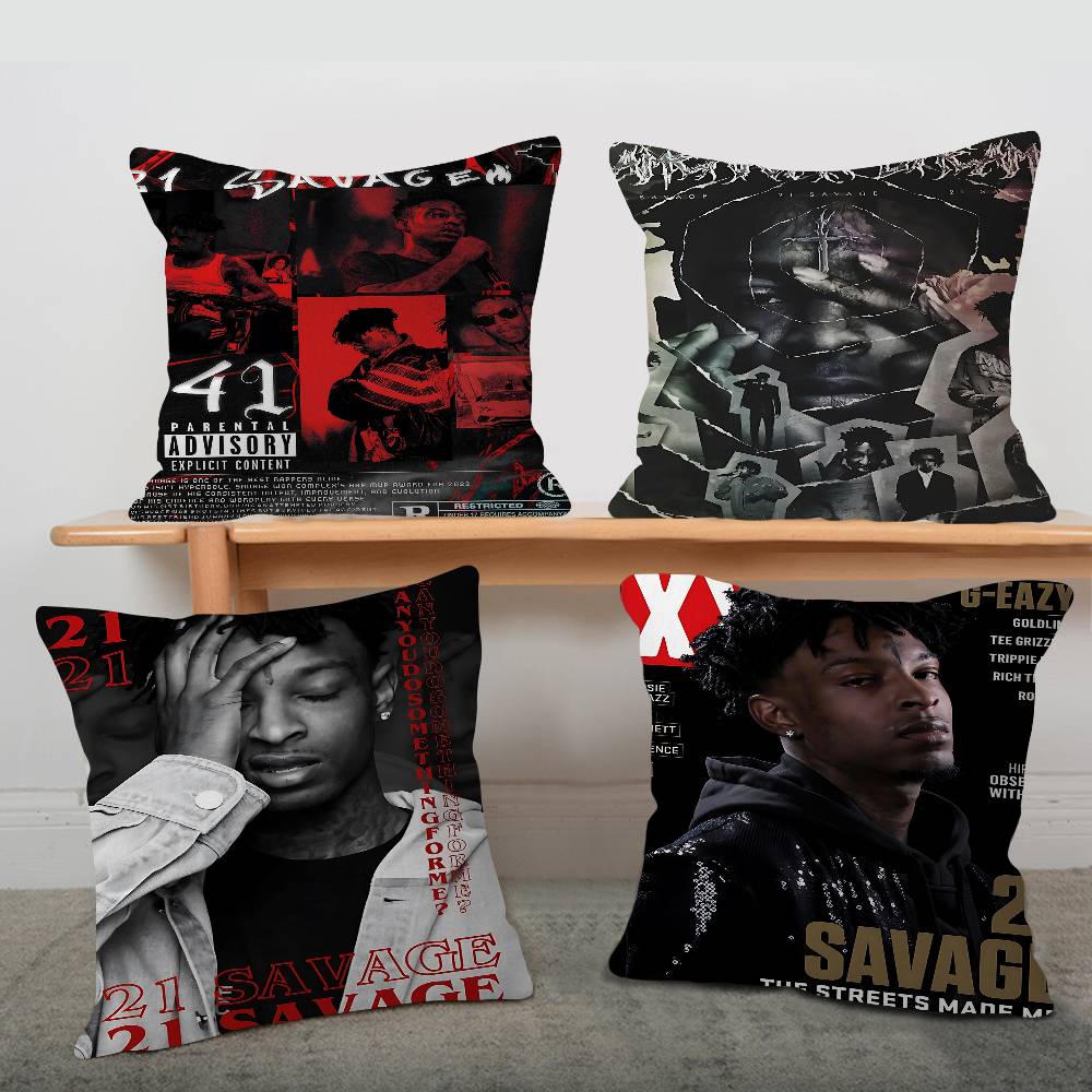 American 21 S-Savage Cushion Cover Pillowcase Upholstery Sofa Throw Pillow Home Decor Pillowcas