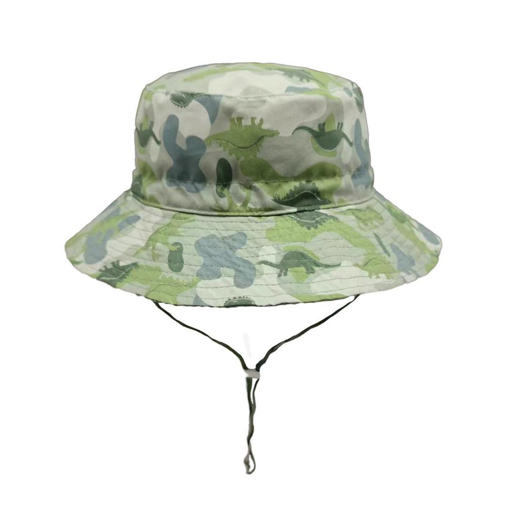 Breathable Adjustable Bucket Hat for Toddlers - Quick-Dry, Windproof, Sun Protection