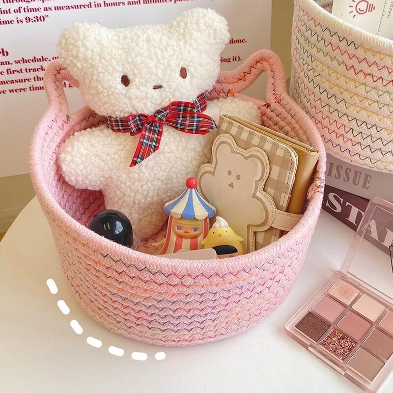 Мультяшная тканевая корзина для хранения
