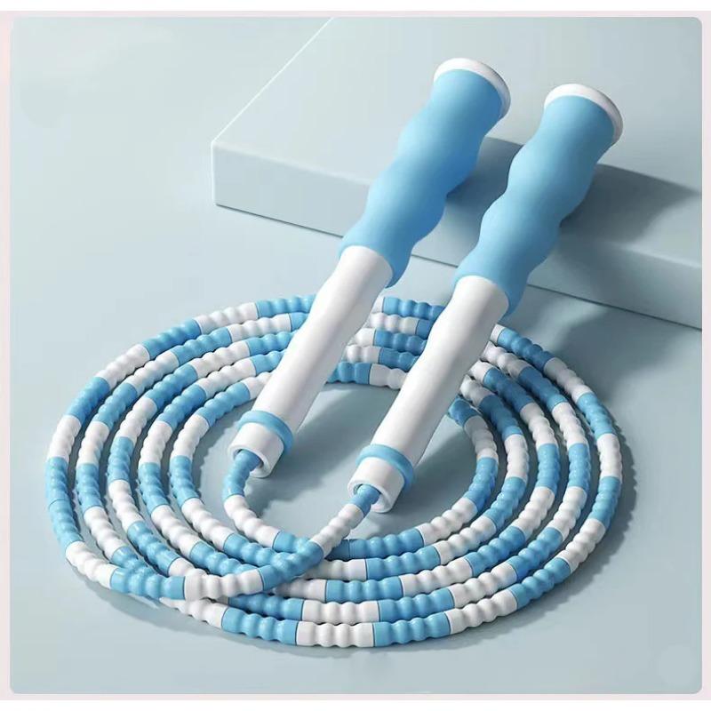 28M Skill Jumping Bamboo Jump Rope PVC Beginners Adult Children Soft Beaded No Tangle Segmented Fitness Jump Rope