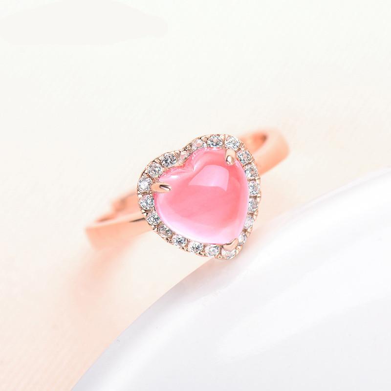 Lindon Classic Copper Alloy Zircon Ring Ladies Jewelry Wedding Promise Party Gift