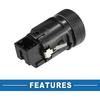 Push Button Starter Switch No.5ED905217 Engine Start Stop Switch Button for Skoda Karoq 2018-2021 Black