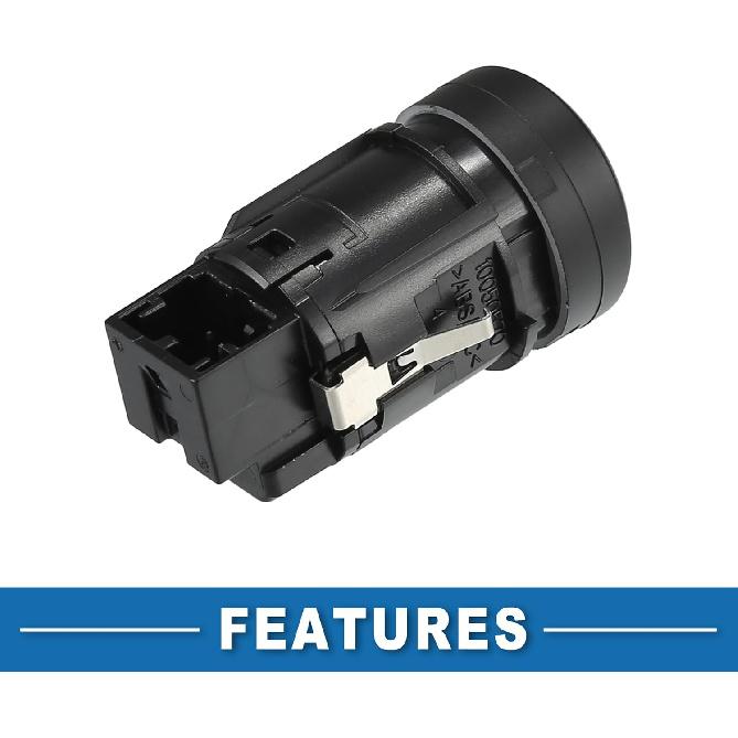 Push Button Starter Switch No.5ED905217 Engine Start Stop Switch Button for Skoda Karoq 2018-2021 Black
