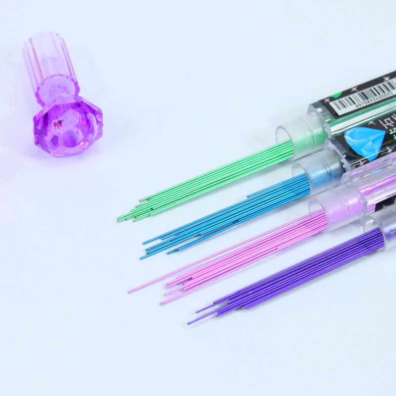 Durable 0.5/0.7mm 2B Resin Mechanical Pencil Lead Refill - High Capacity, Break-Resistant