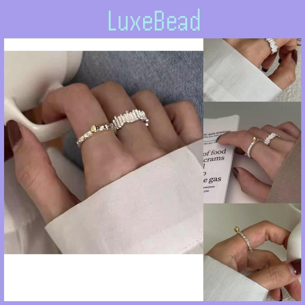 Beautifully Crafted Copper Ring With Unique Geometric And Pleated Features For Fashionable Women