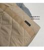 2025 Neue Übergroße Baumwollgepolsterte Tragetasche - Grenzüberschreitend Japan & Südkorea Herbst/Winter Schulterhandtasche für Damen
