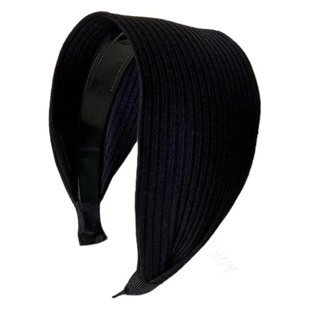 High-End Turban Headband Soft Head Band Trendy Wide Knitting Hairbands  Hair Accessories