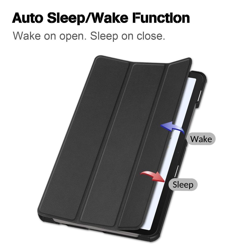 For Samsung Galaxy Tab A9 Case 2023 Premium Tri Fold Stand Cover for A9 Plus Tablet Protective Slim Shell