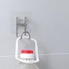 Adhesive Hooks Stainless Steel Punch Free Wall Mounted Sticky Wall Hangers for Kitchen Bathroom