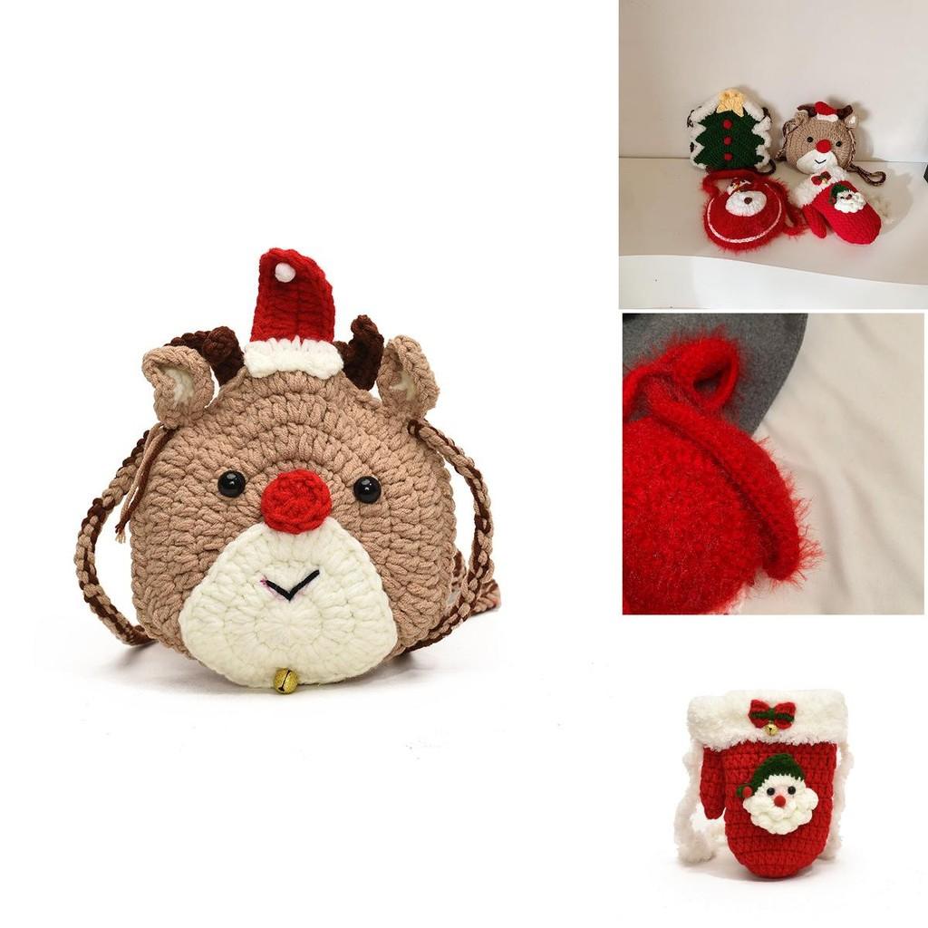 Cozy And Lightweight Knitted Kids Shoulder Bag Ideal For Preschool And Daily Activities