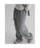 8SECONDS Knit-Like Texture Elastic Waist Pants Gray