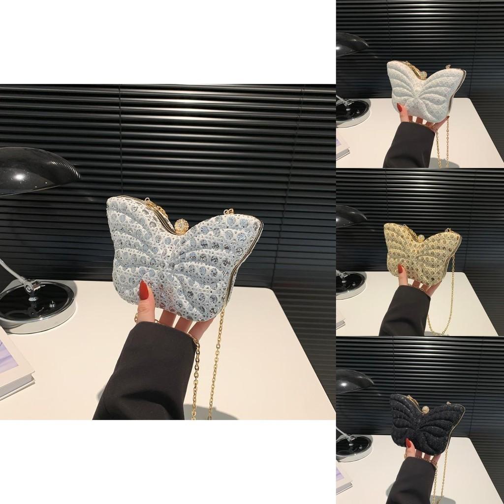 Trendy Butterfly Shaped Mini Shoulder Bag 2023 Design Chic Chain Box Bag