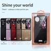 SULADA For Oppo Find N3 Flip 5G Case Glitter Sequins Leather Coated PC+TPU Cover